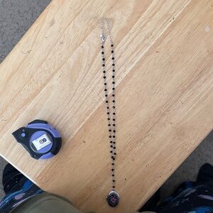 Obsidian Rose Locket